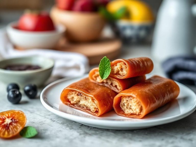 Lewerkoeken (Dutch fruit leather)