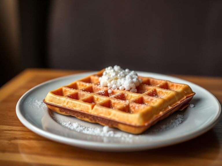 Liège Waffle with pearl sugar