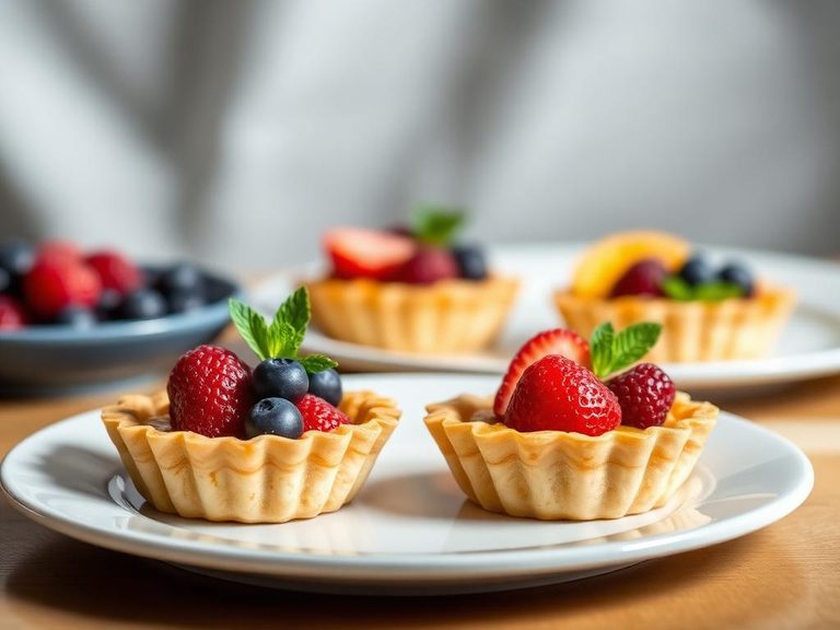 Light Fruit Tarts