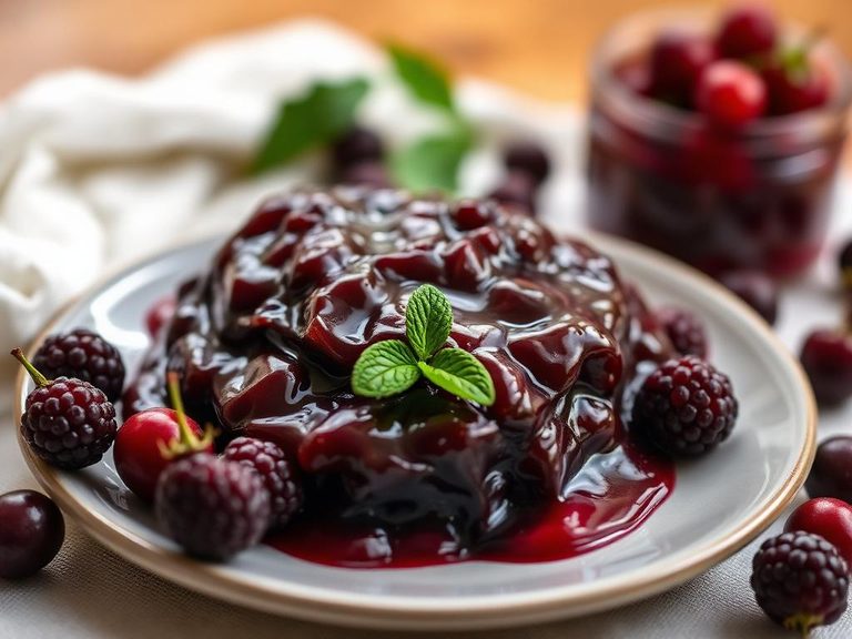 Lingenberry jam or preserves
