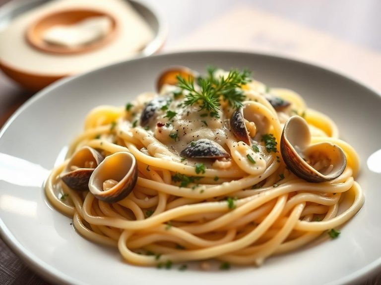 Linguine with White Clam Sauce