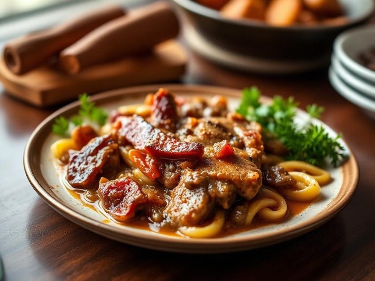 Liver and Bacon Casserole