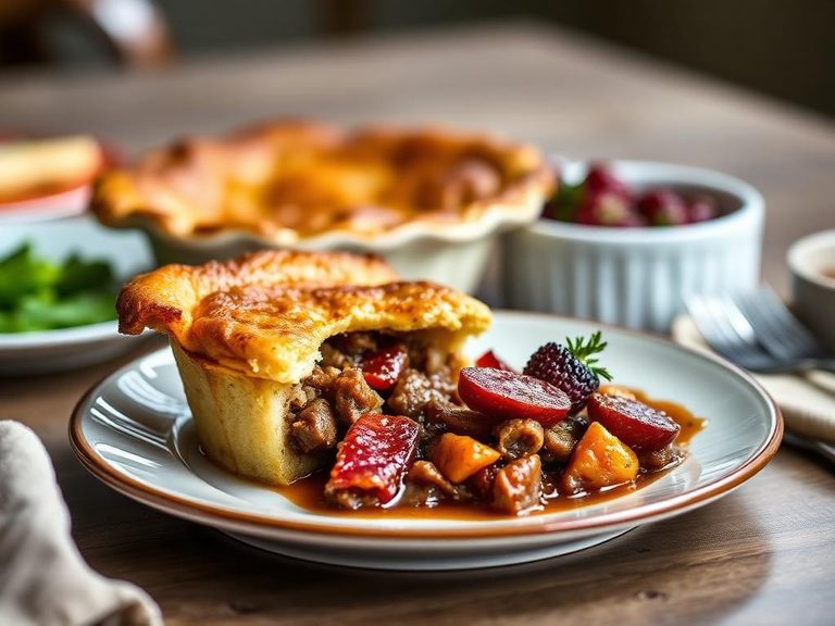 Liver and Bacon Pie