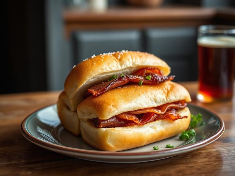Liver Bacon Rolls