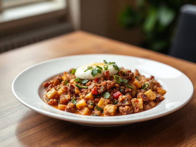 Loaded breakfast hash