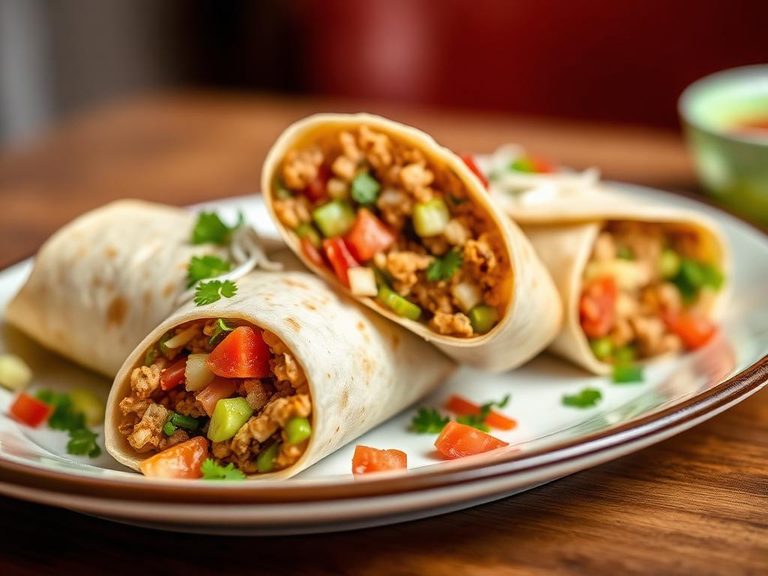 Loaded burritos
