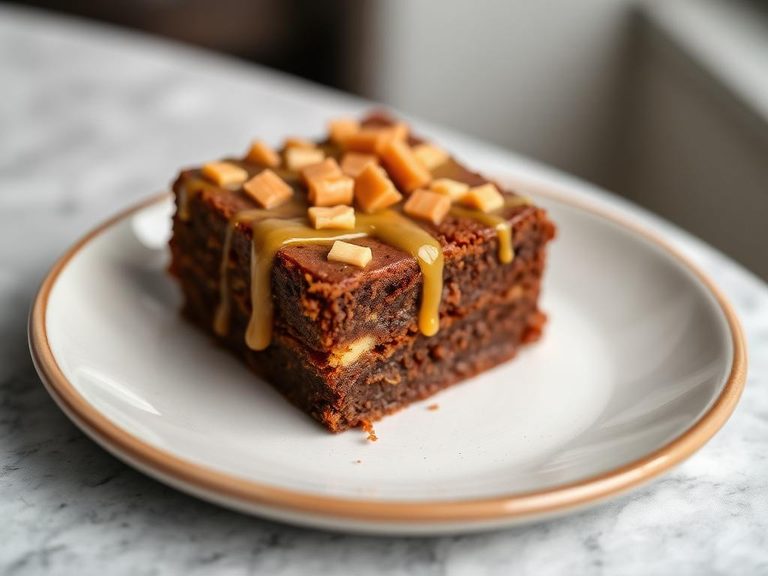 Loaded Butterscotch Brownie