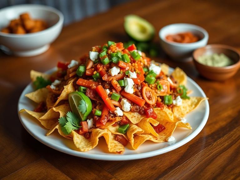 Loaded Fajita Nachos