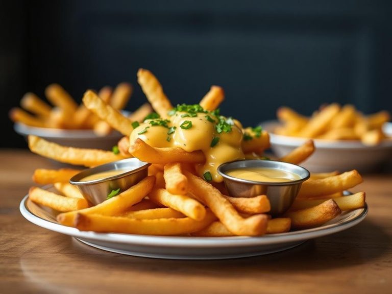 Loaded Fries (with cheese sauce)