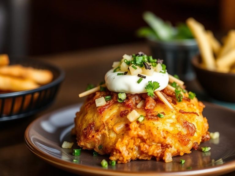 Loaded hash brown