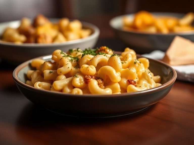 Loaded mac and cheese