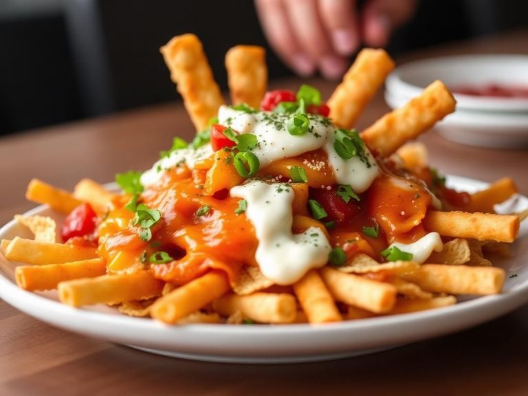Loaded Mozzarella Stick Nachos