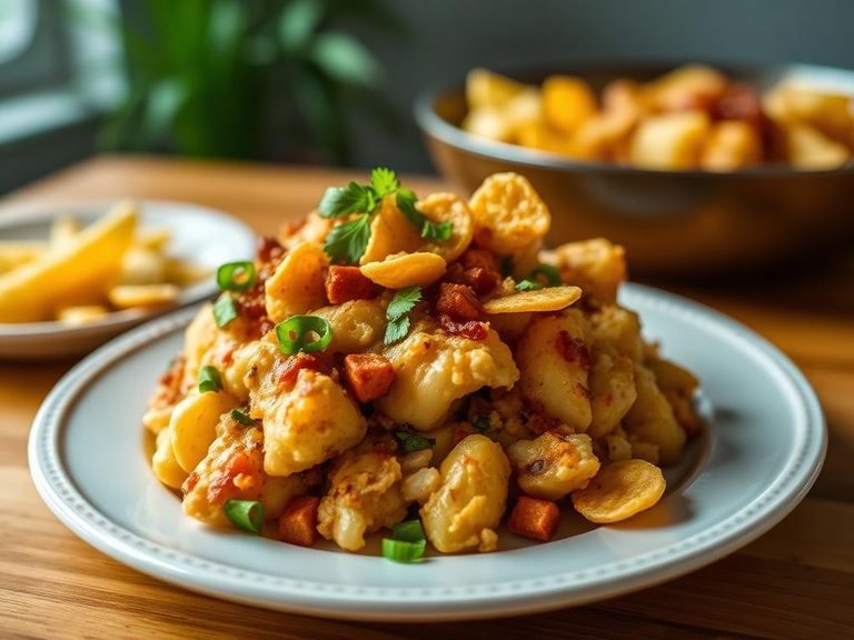 Loaded Potato Chip Casserole
