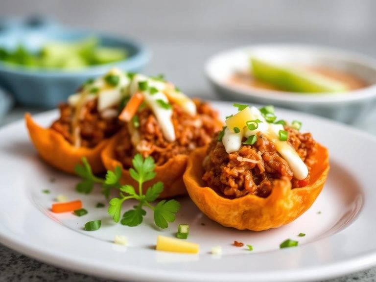 Loaded Sweet Potato Puffs