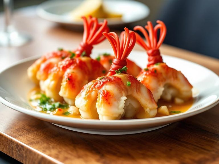 Lobster-style Monkfish Tails