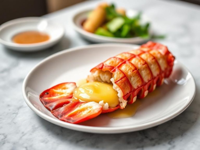Lobster Tail with Drawn Butter