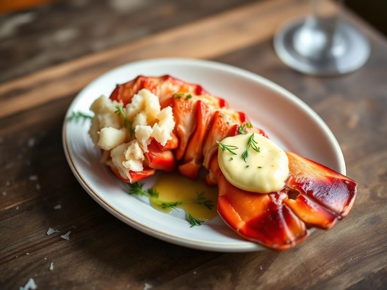 Lobster Tail with Herb Butter