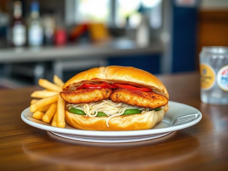 Long John Silver's Fish Sandwich