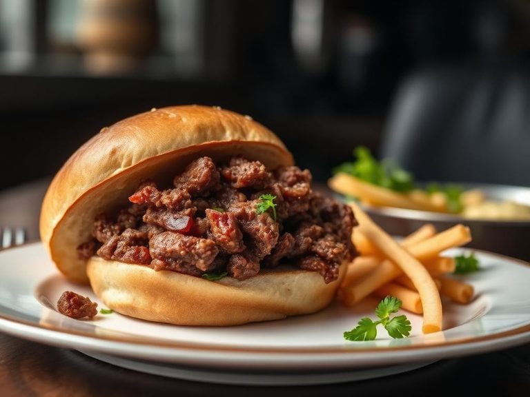 Loose Meat Sandwich