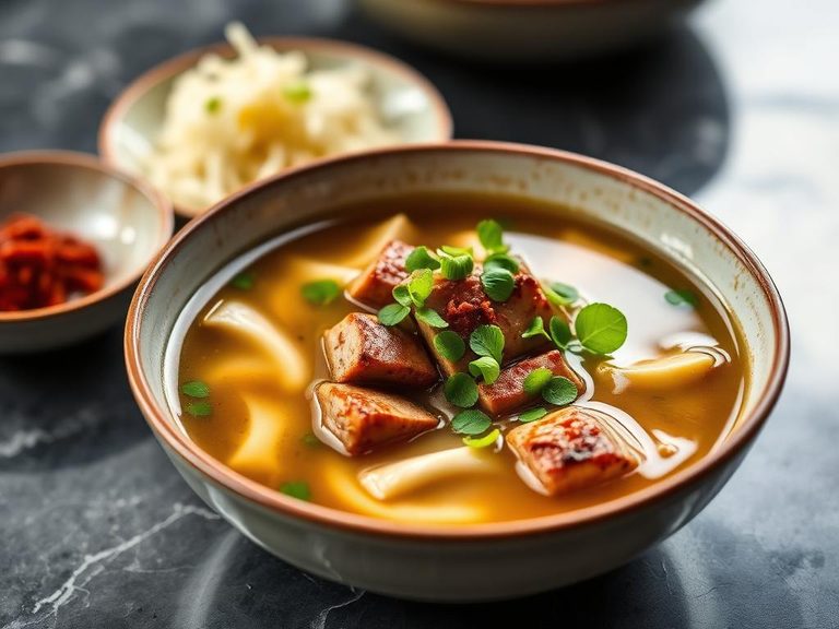 Lotus Seed and Pork Rib Soup