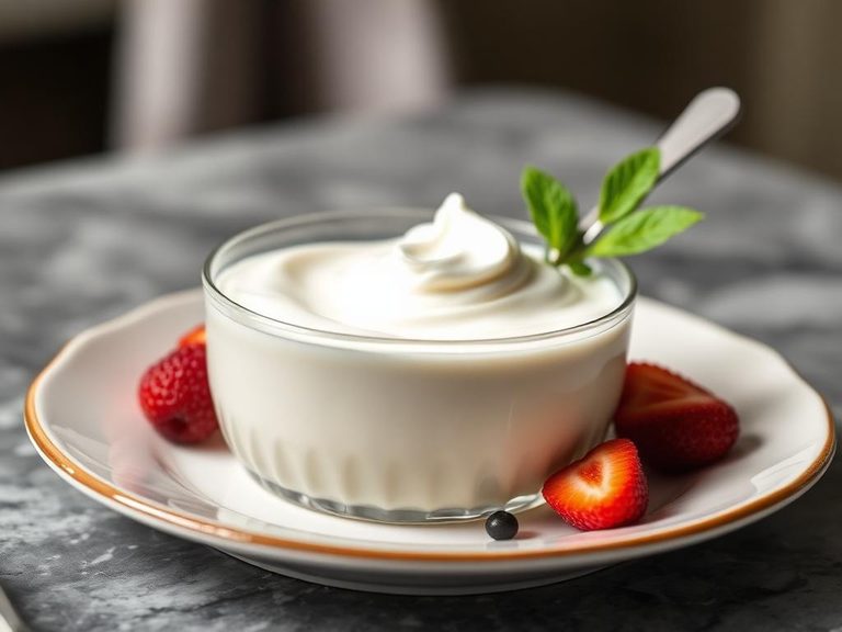 Low-calorie yogurt