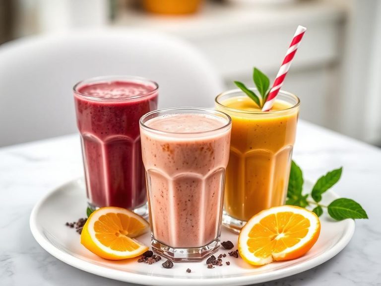Low-carb smoothies