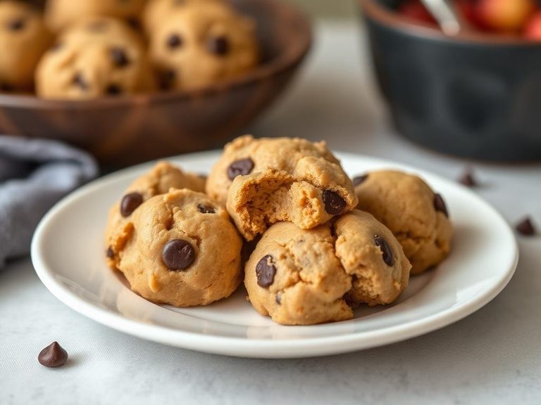 Low-fat cookie dough