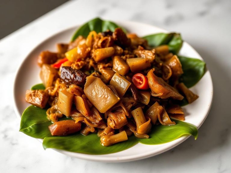 Lu Pulu (Tongan Taro Leaf Dish)