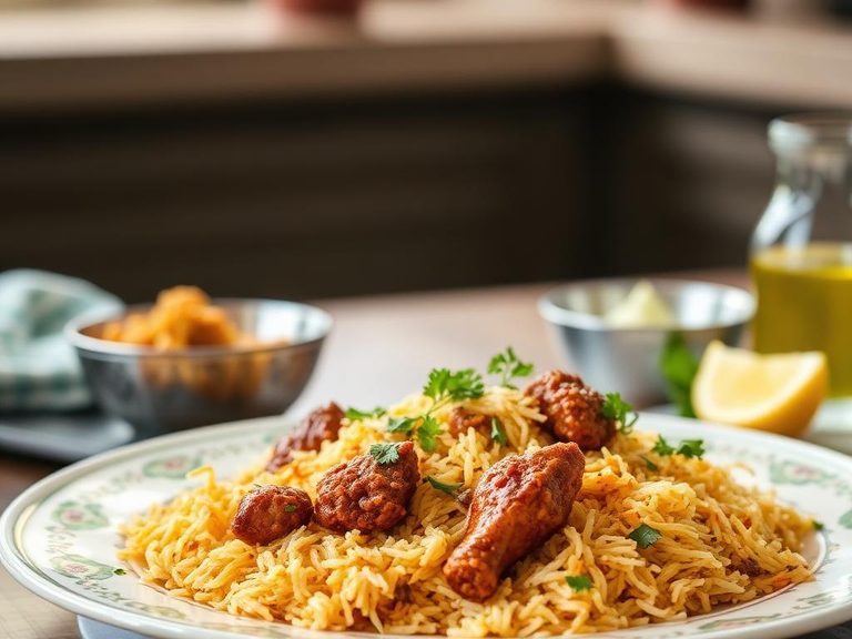 Lucknowi (Awadhi) Mutton Biryani