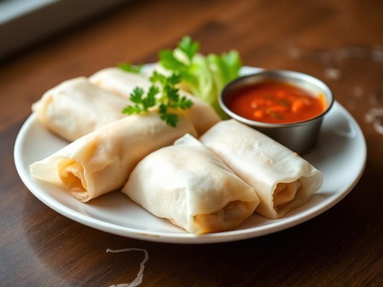 Lumpia (Filipino spring rolls)