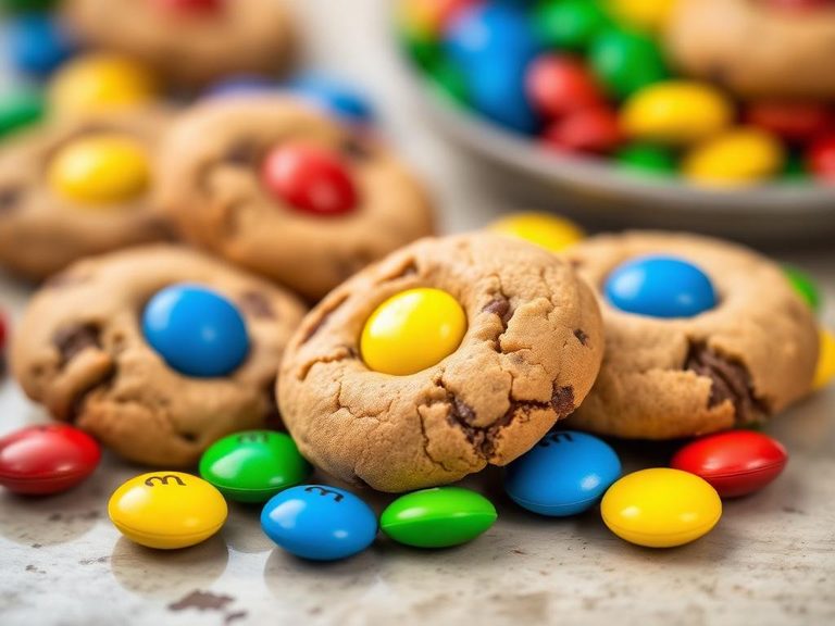 M&M cookies