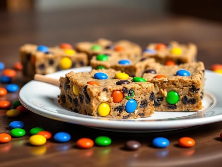 M&M's Cookie Bars