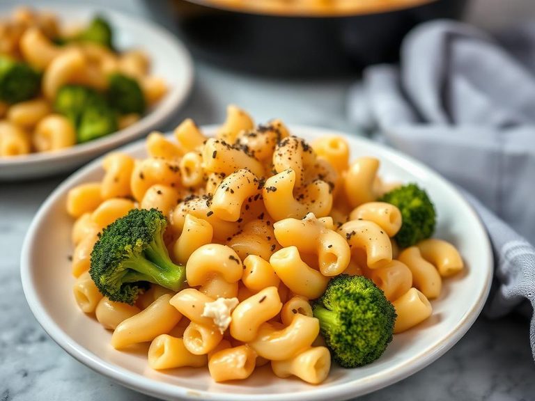 Mac and Cheese with Broccoli