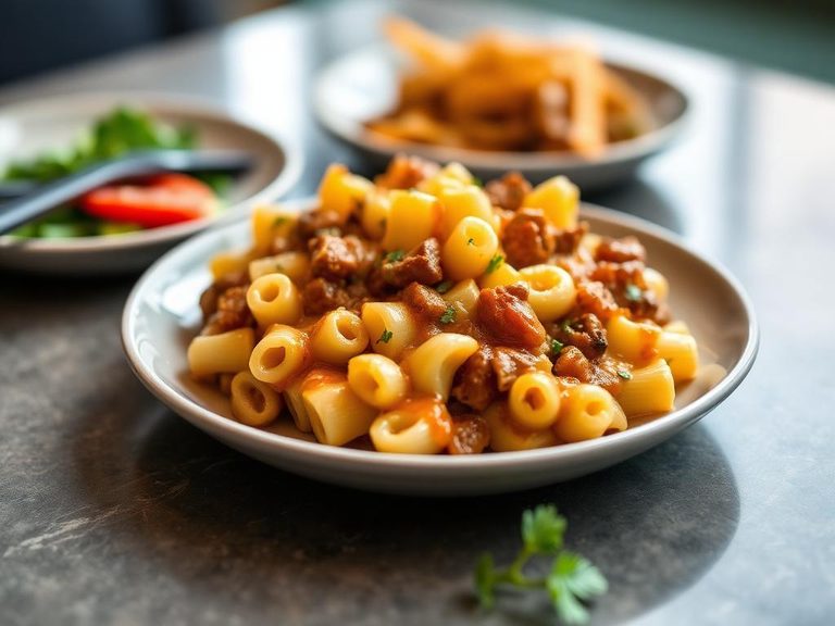 Macaroni and Beef Casserole