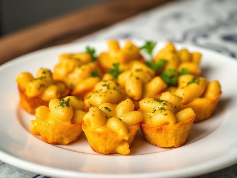 Macaroni and Cheese Bites