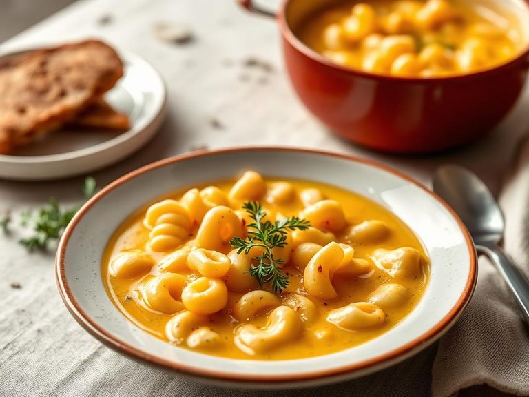 Macaroni and Cheese Soup