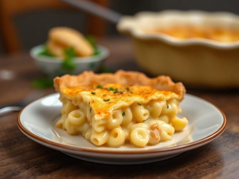 Macaroni Cheese Pie
