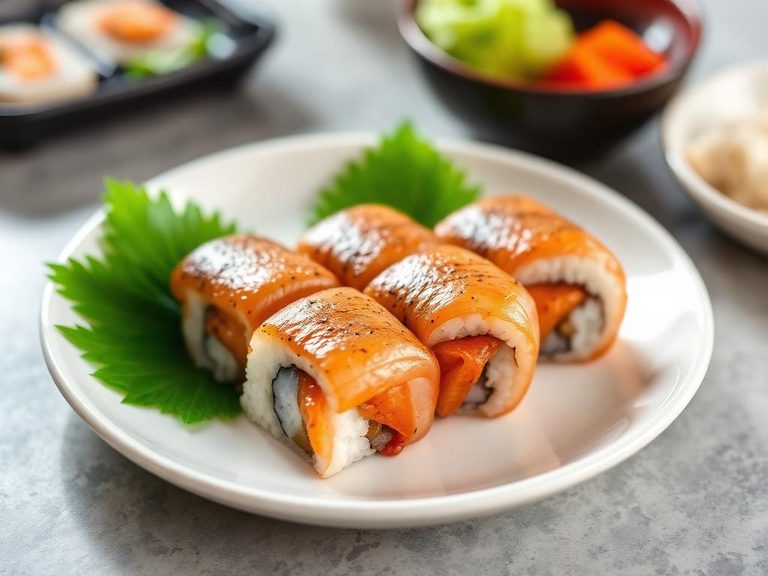 Mackerel Sushi or Maki (Japan)