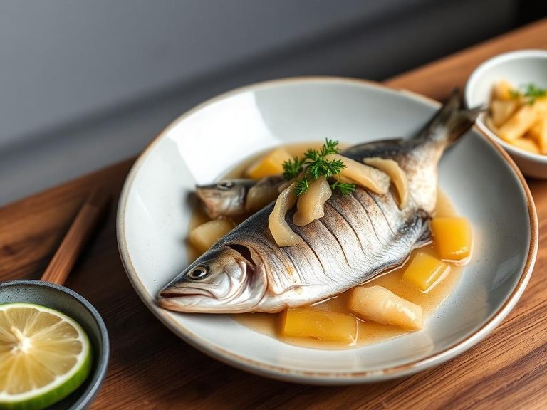 Mackerel with Pickled Ginger