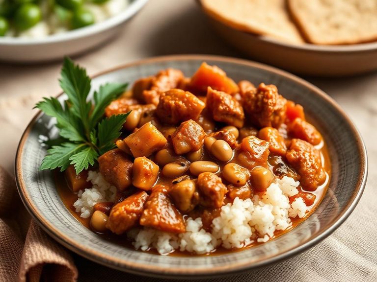 Mafe (West African peanut stew)