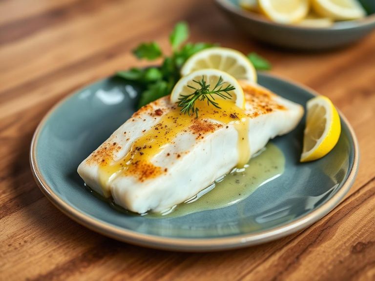Mahi Mahi with Lemon-Butter Sauce