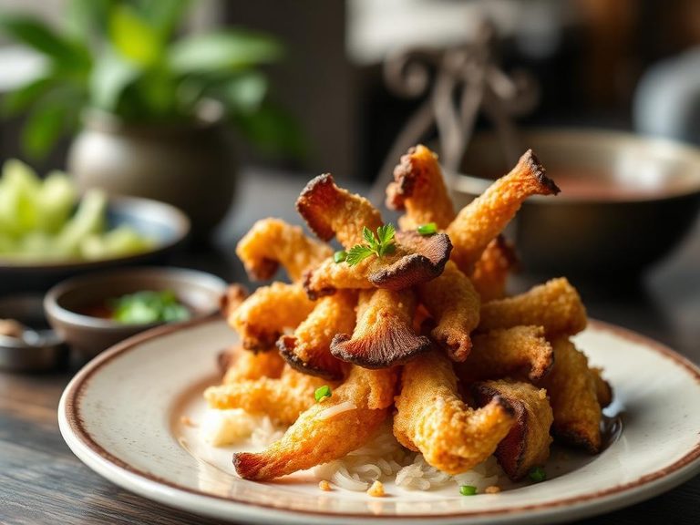 Maitake tempura