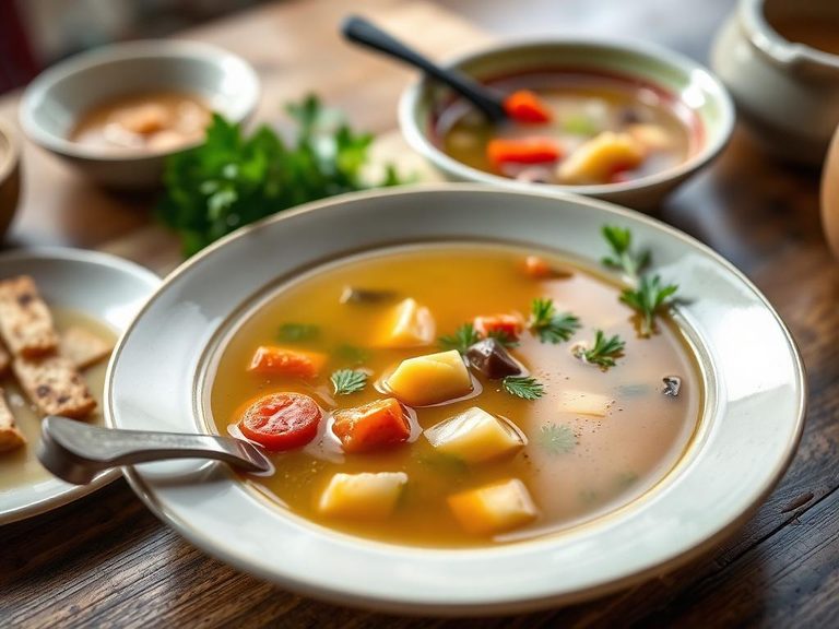 Making soups and broths