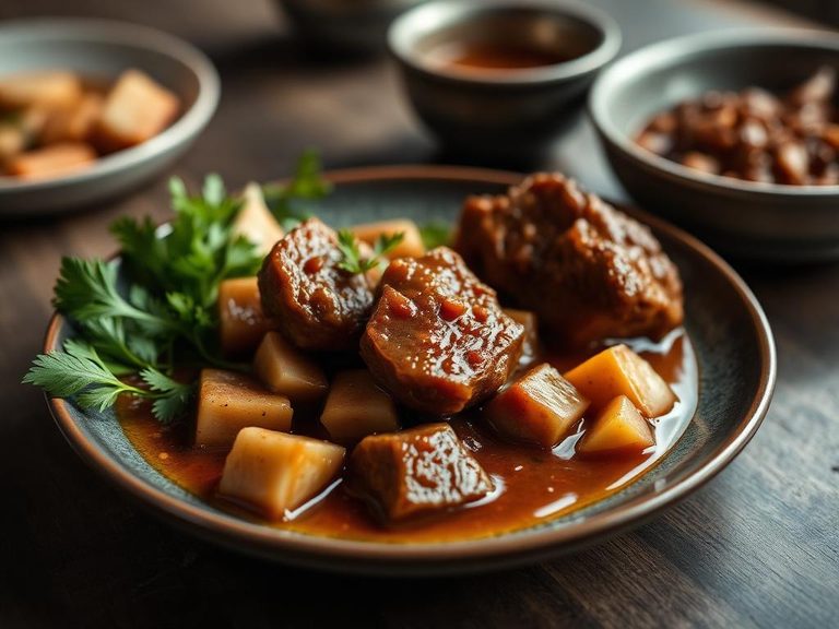 Maktaaq (muktuk) and heart stew