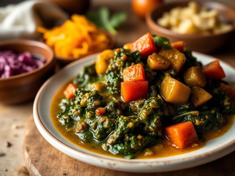 Malabar Spinach Curry