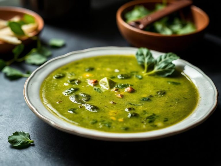 Malabar Spinach Soup
