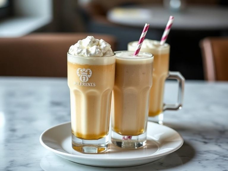 Malt beer floats