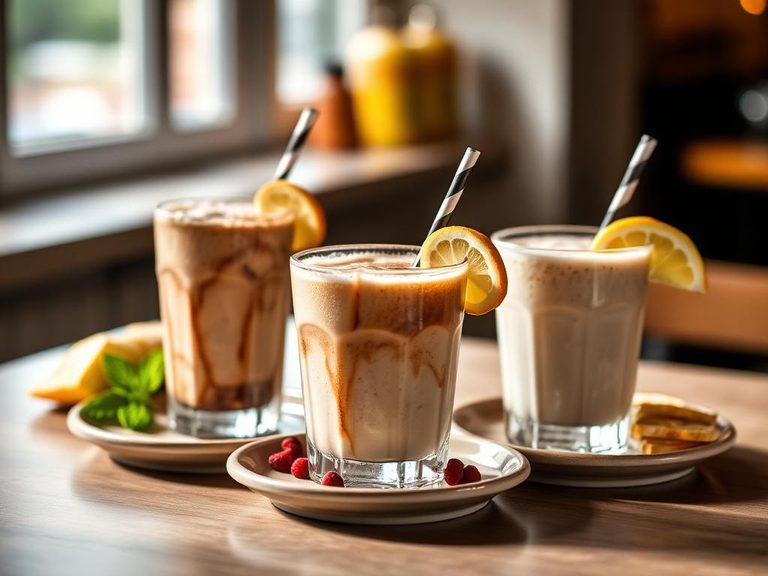 Malt milkshakes