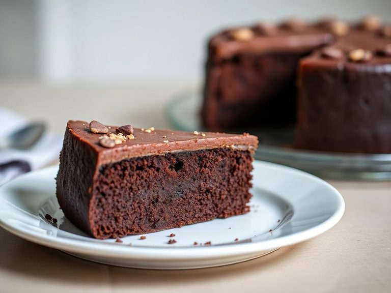 Malted Chocolate Cake