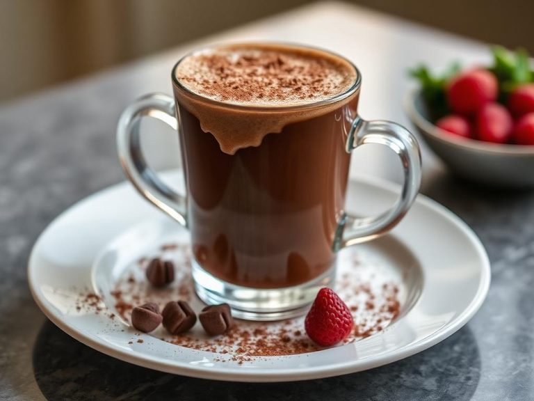 Malted Hot Chocolate
